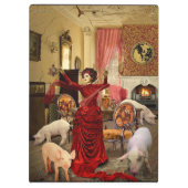 Victorian Circe Klembord (Achterkant)