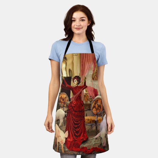 Victorian Circe Schort (Gedragen)