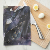 Victorian Couple Theedoek (Quarter Fold)