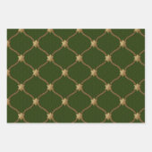 Victorian Crimson Christmas Inpakpapier Vel (Voorkant 2)