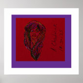 Victorian Era Dreamer Girl Poster (Voorkant)