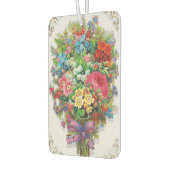 Victorian Era Valentine's Card, Floral Bouquet Luchtverfrisser (Links)