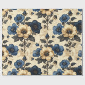 Victorian flowers Gift Bag Cadeaupapier (Vlak)