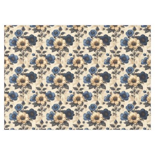 Victorian Flowers Towels Tafelkleed (Voorkant (Horizontaal))