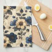 Victorian Flowers Towels Theedoek (Quarter Fold)