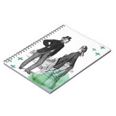 Victorian Gentleman and Lady | NoteBook Notitieboek (Linkerzijde)