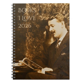 Victorian Gentleman Reading Journal 2026 Notitieboek