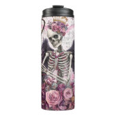Victorian Gothic Cupid Thermal Tumbler Thermosbeker (Voorkant)