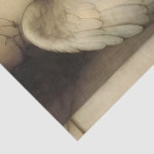 Victorian Guardian Angel Floral Lantern Decoupage Tissuepapier (Detail)