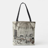 Victorian Gym Tote Bag (Achterkant)