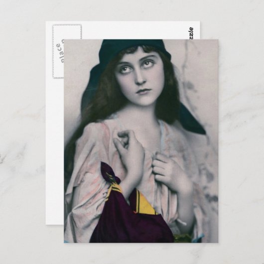 Victorian Gypsy Postcard Briefkaart (Voorkant / Achterkant)