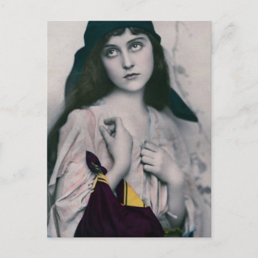 Victorian Gypsy Postcard Briefkaart (Voorkant)