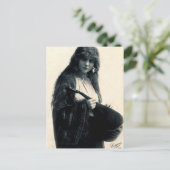 Victorian Gypsy Postcard Briefkaart (Staand voorkant)
