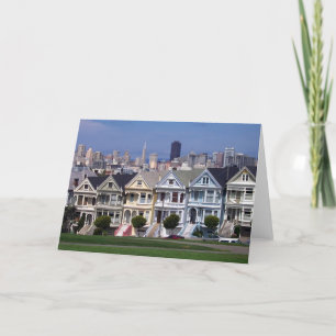 Victorian Houses Greeting Cards Kaart