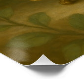 Victorian Hummingbird Queen | Majestic Fairy Bird  Perfect Poster (Hoek)