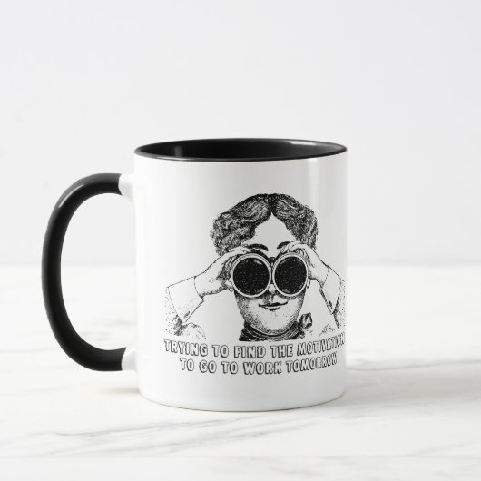 Victorian Humor Office Coffee Mug Mok (Links)