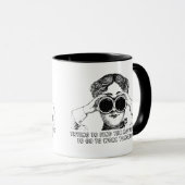 Victorian Humor Office Coffee Mug Mok (Voorkant rechts)