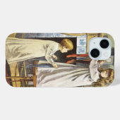 Victorian Kerstmis, Kinderen Kerst Sokken Case-Mate iPhone Case (Achterkant (horizontaal))