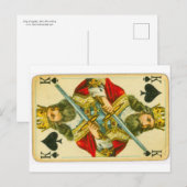 Victorian King Briefkaart (Voorkant / Achterkant)