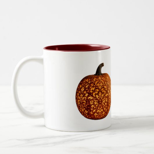 Victorian Lace Pumpkin II Mok (Links)