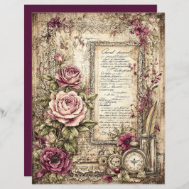 Victorian & Lace Scrapbook Paper