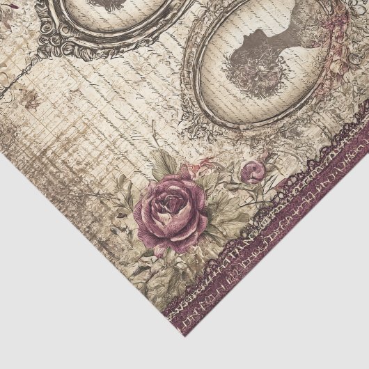 Victorian & Lace  Tissuepapier (Detail)