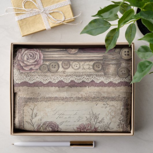Victorian & Lace  Tissuepapier (Geschenk)