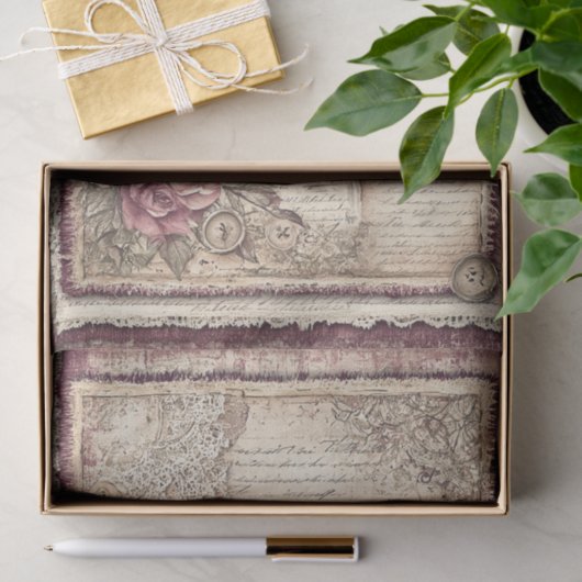 Victorian & Lace  Tissuepapier (Geschenk)