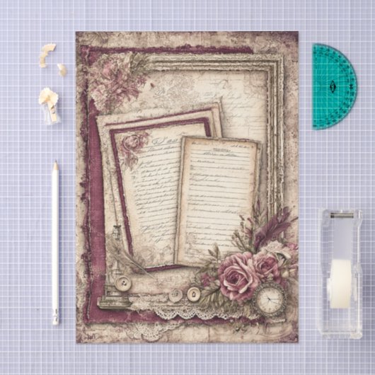 Victorian & Lace Tissuepapier (Craft)