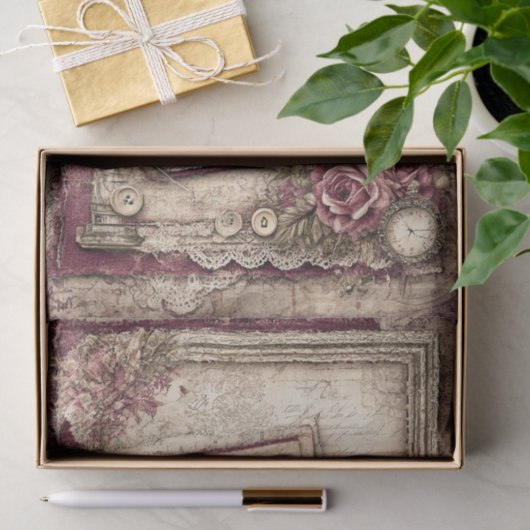 Victorian & Lace  Tissuepapier (Geschenk)