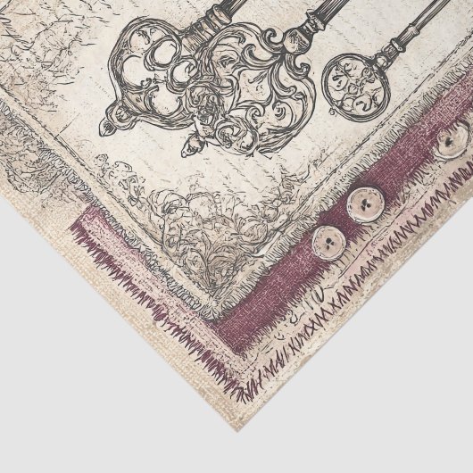 Victorian & Lace Tissuepapier (Detail)