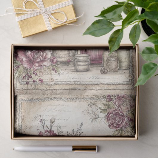 Victorian & Lace Tissuepapier (Geschenk)