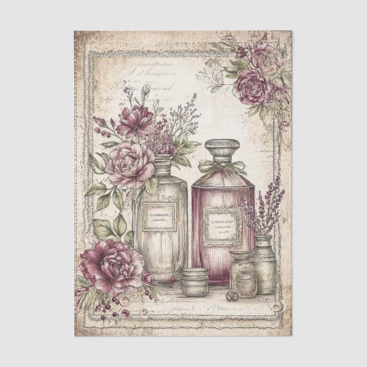 Victorian & Lace Tissuepapier (Voorkant)