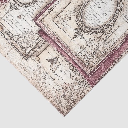 Victorian & Lace  Tissuepapier (Detail)