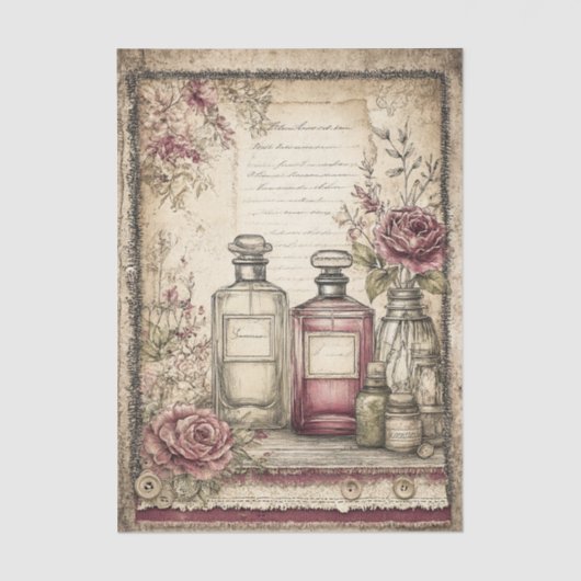 Victorian & Lace  Tissuepapier (Voorkant)