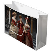 Victorian Ladies Groot Cadeauzakje (Voorkant Gekanteld)