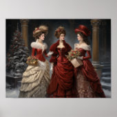 Victorian Ladies Poster (Voorkant)