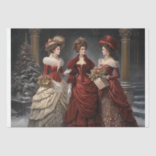 Victorian Ladies Tissuepapier (Voorkant)