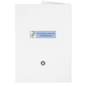 Victorian ladies with flowers in the cemetery (Achterkant)