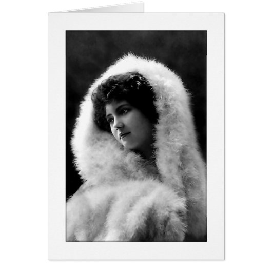 Victorian lady cameo style pose (Voorkant)