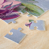 Victorian Love Gedachten Dromen Vlinder Vogelkooi Legpuzzel (Zijkant)