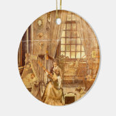 Victorian Lullaby Keramisch Ornament (Links)
