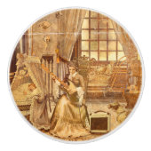 Victorian Lullaby Keramische Knop (Voorkant)