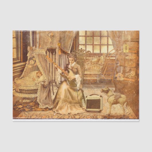 Victorian Lullaby Tissuepapier (Voorkant)