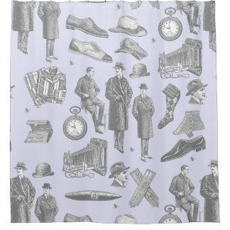victorian mens style antique menswear toile purple douchegordijn