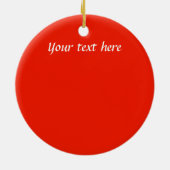 Victorian Millefiori Elegance Keramisch Ornament (Achterkant)