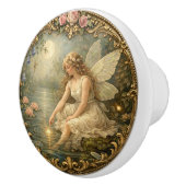 Victorian Moonlight Fairy Knob Keramische Knop (Rechts)