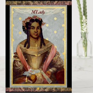 Victorian of Color Foil Mom's Card from Partner Folie Wenskaart