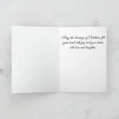 Victorian Poodle Holiday   Kaart (Binnen)