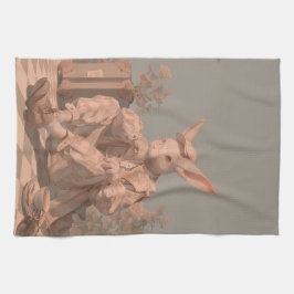 Victorian Rabbit Theedoek